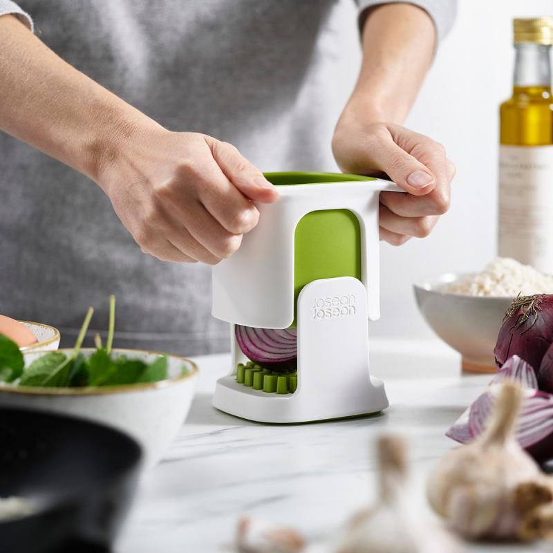 ChopCup grønnsakskutter grønn/hvit