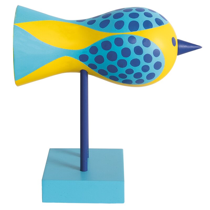 Birds 1967 no 5 16 cm gul/blå