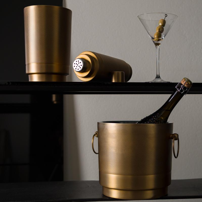 Sontell vinkjøler 1,8L gull