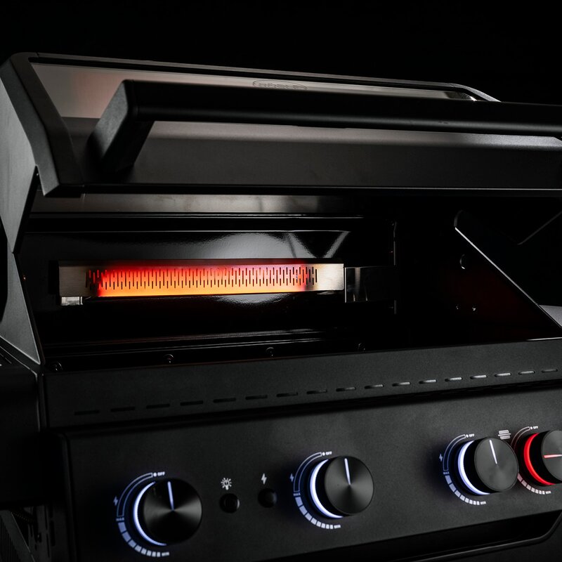 AllFlame Hero 6 gassgrill 28000W svart