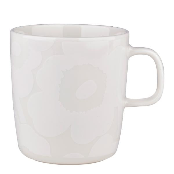 Unikko krus 40 cl hvit