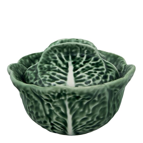 Cabbage skål m/lokk 13,5 cm kål grønn