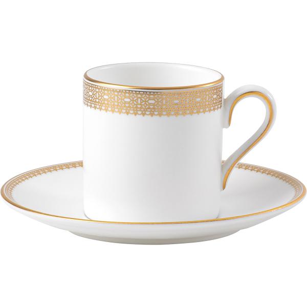 Vera Wang Lace Gold kaffekopp & asjett