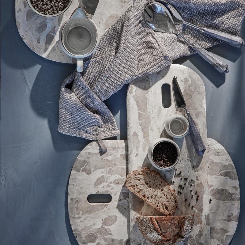 Ellia skjærebrett 60x20 cm sand marmor