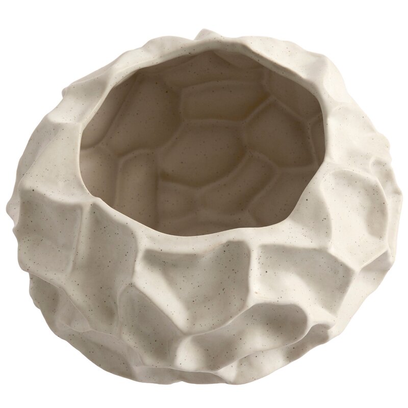 Soil blomsterpotte 11,5x18 cm vanilje