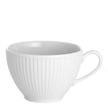 Plissé kopp hvit 18 cl 8,5 cm