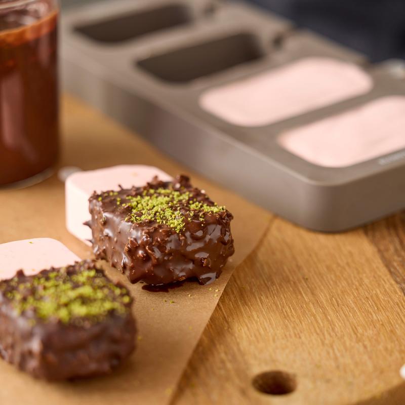 Ispinneform 4 stk. classic latte silikon