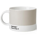 PANTONE tekopp med hank 47,5 cl varm grå