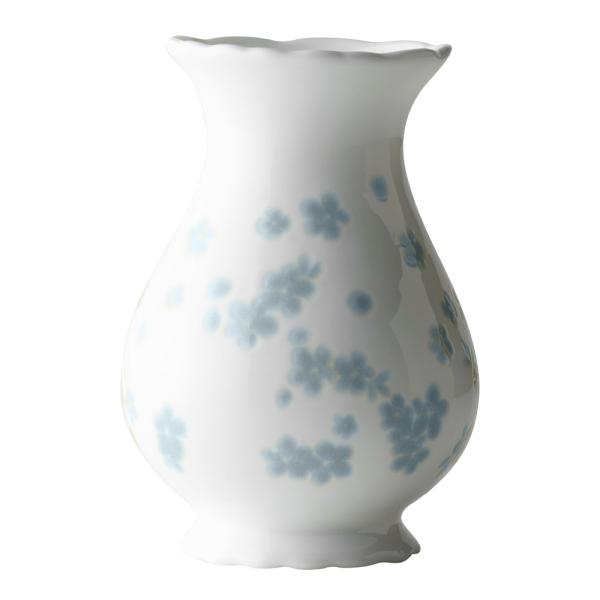 Slåpeblom vase blå