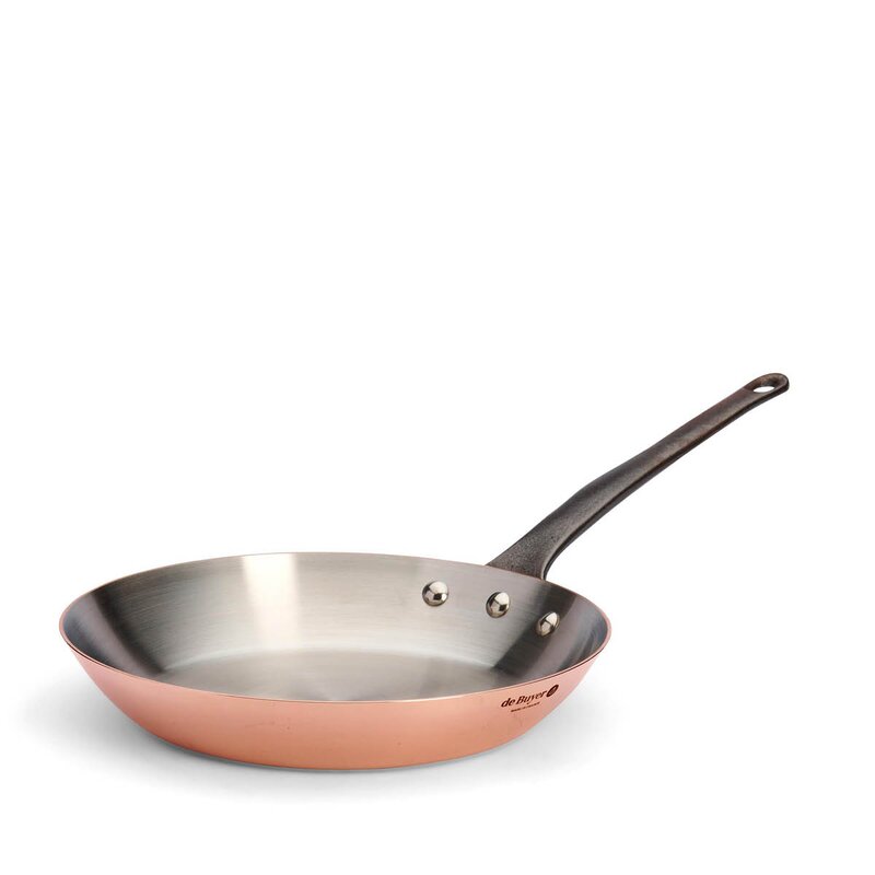 Prima Matera stekepanne 32 cm kobber/støpejern