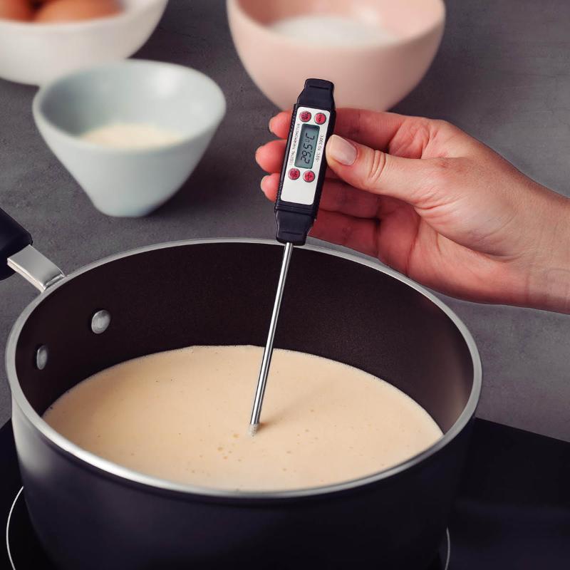 Digitalt termometer svart
