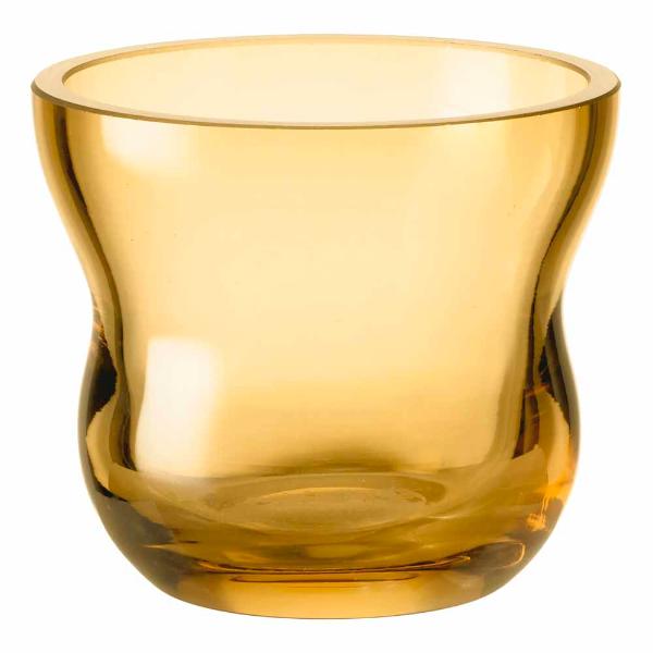 Calabas telyslykt Ø8,5 cm amber