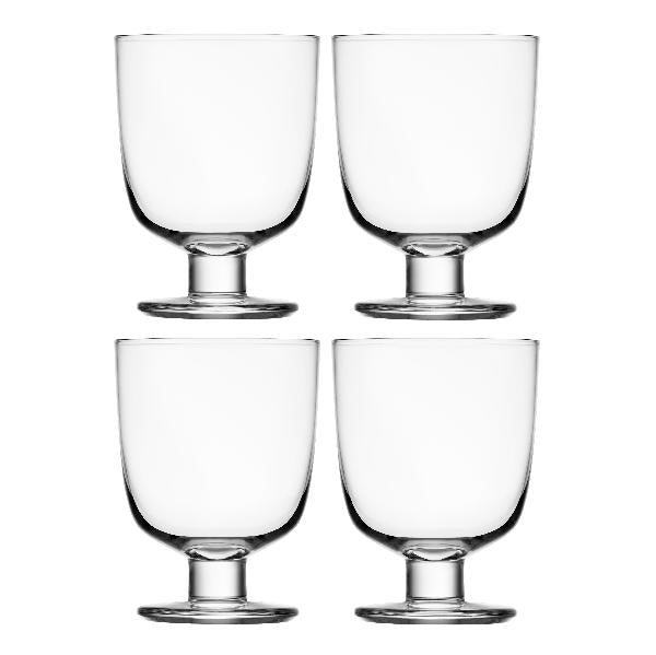 Lempi glass 34 cl 4 stk klar