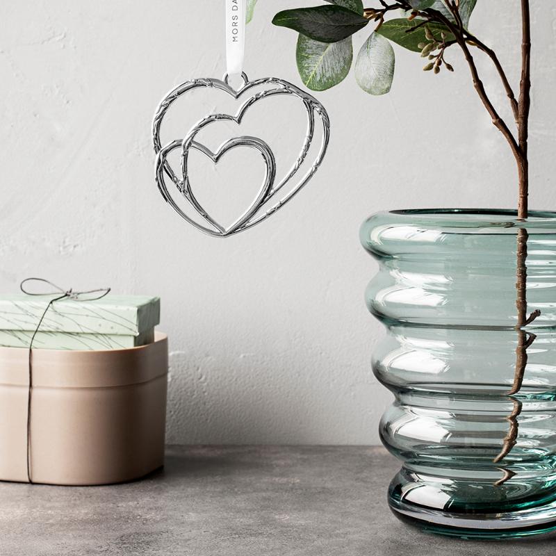 Infinity vase 16 cm mint