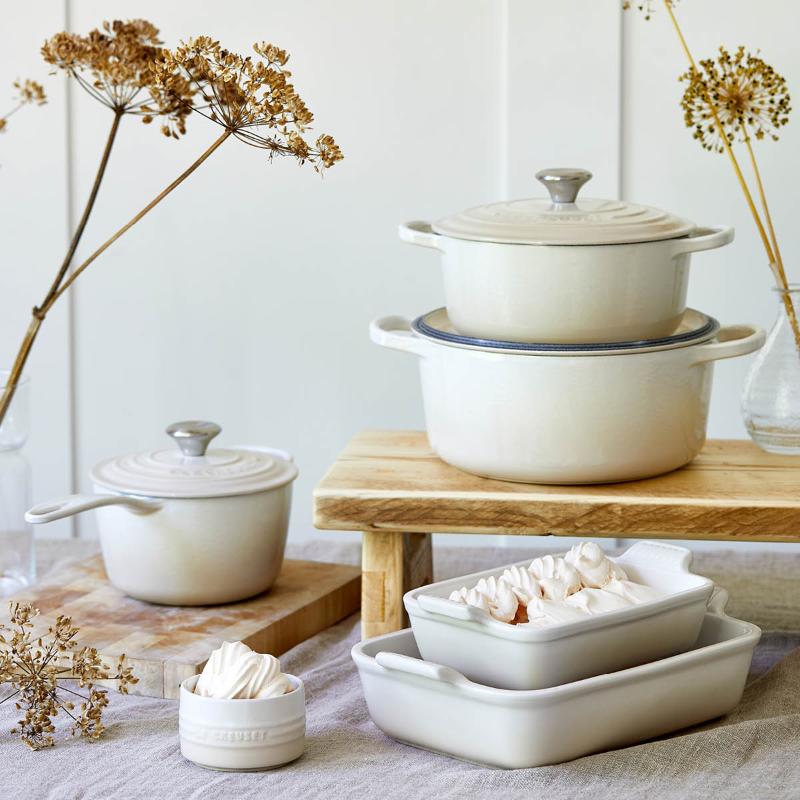 Rund støpejernsgryte 5,3L/26 cm meringue