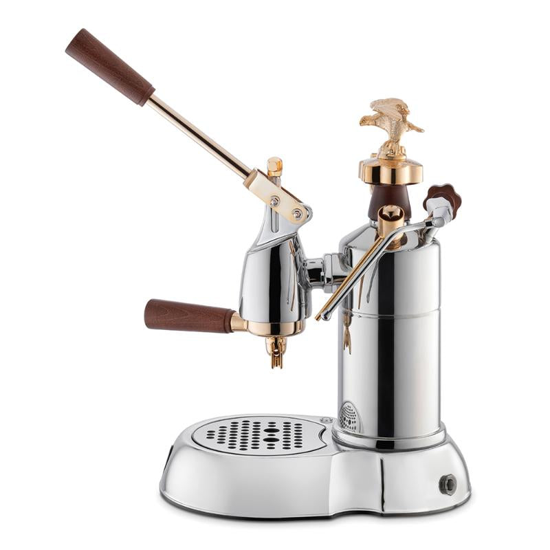 Lever espressomaskin 0,8L expo stål