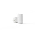 Vase h6 cm hvit