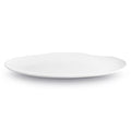 Boulogne tallerken oval 23 cm hvit
