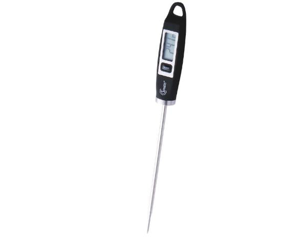Digitalt termometer svart