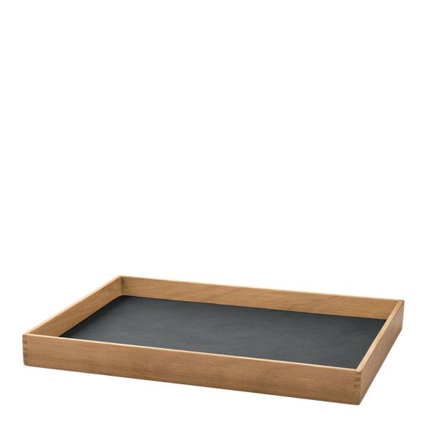 Even teak brett 27,9x35,9 cm nupo antrasitt