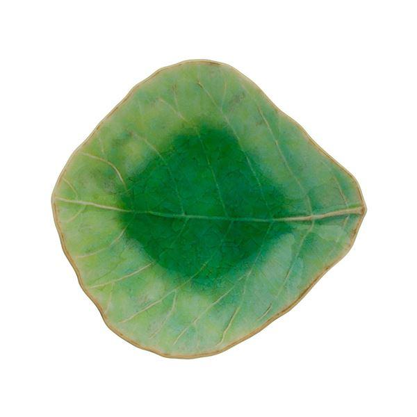 Riviera miniskål løv 11x10x3 cm grønn/svart