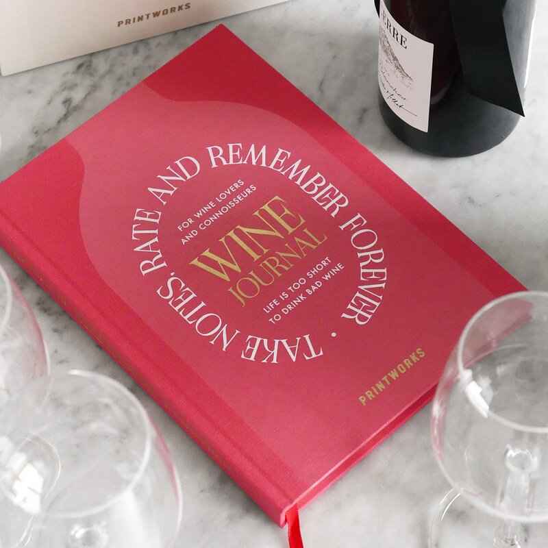 Vinsmakings dagbok rød