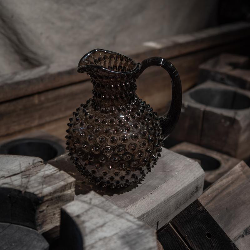 Hobnail karaffel 2L black smoke