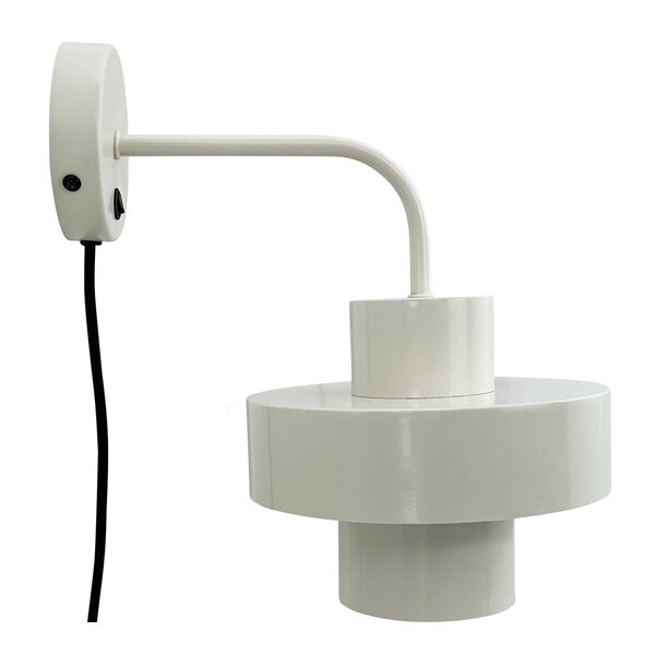 Stoke vegglampe 29 cm kit-hvit