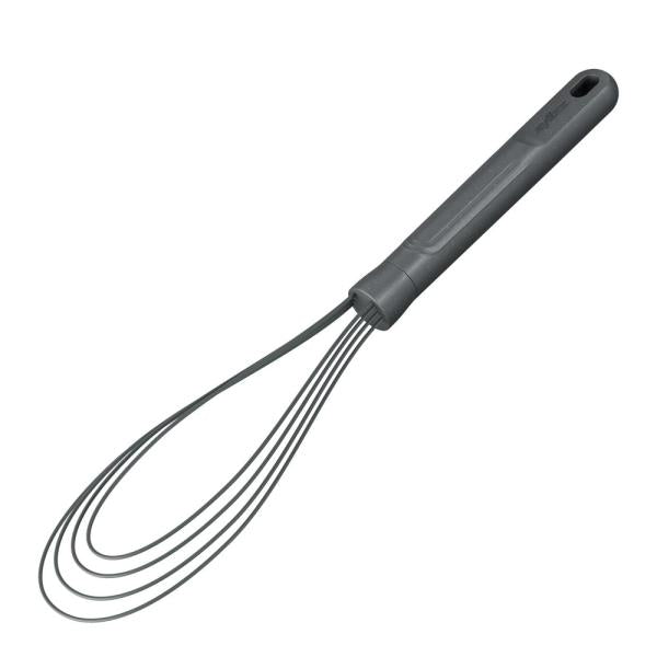 Flatvisp m/silikon 30 cm grå