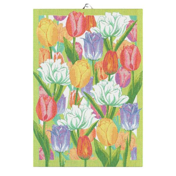 Vårtulipaner kjøkkenhåndkle 35x50 cm
