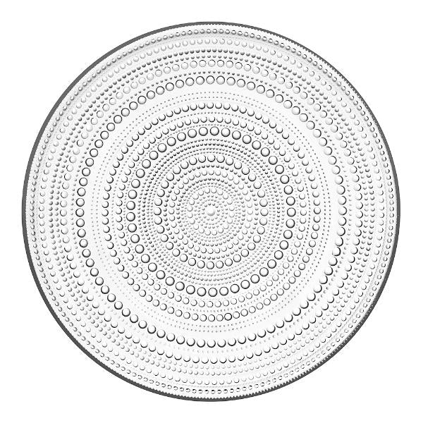 Kastehelmi tallerken 31,5 cm klar