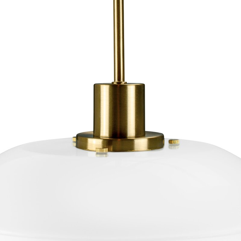DL31 pendel 15 cm opal/messing