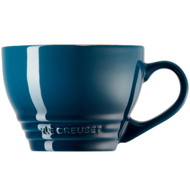 Kopp steintøy 40 cl deep teal