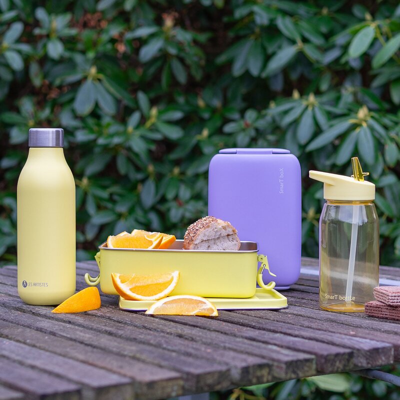 Smart bottle drikkeflaske 0,5L lys gul