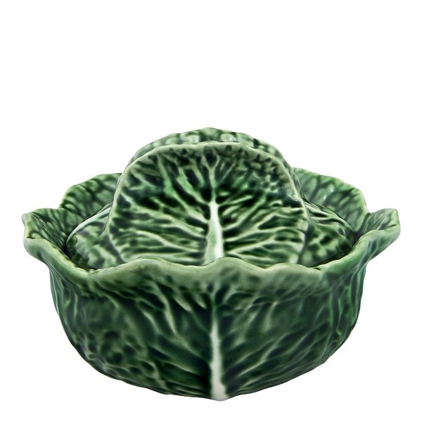 Cabbage skål m/lokk 15,3 cm kål grønn