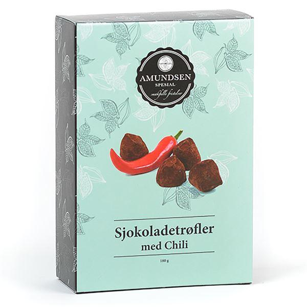 Sjokoladetrøfler m/chilli
