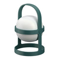 Soft spot solar circular lampe 25 cm forest green