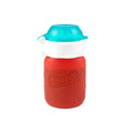 Snacker drikkeflaske/klemmepose 104 ml red