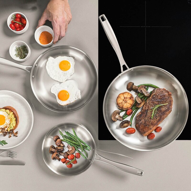 Grano stekepanne 26 cm stål