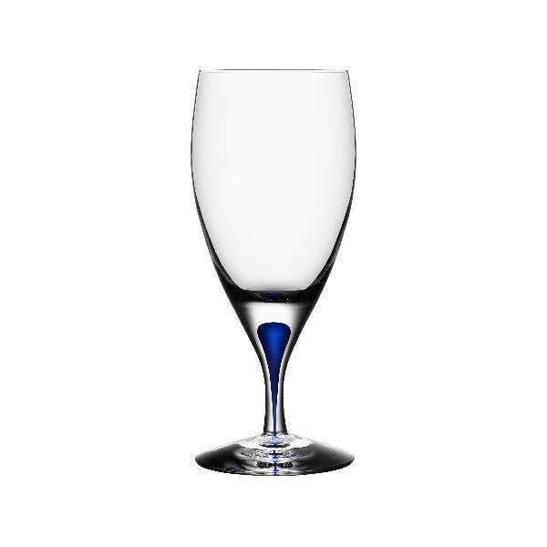 Intermezzo vannglass 47 cl blå