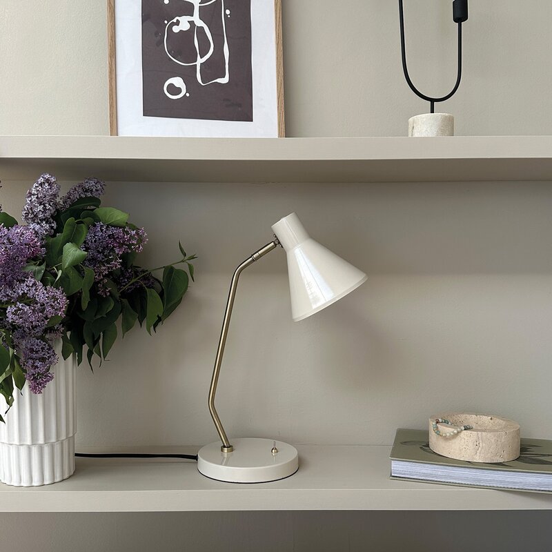Sleep bordlampe 43,3 cm kit-white