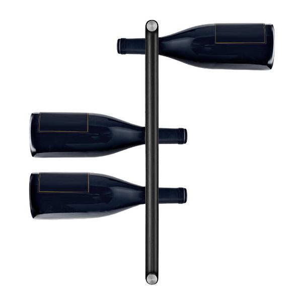 Nordic Kitchen hengende vinreol svart