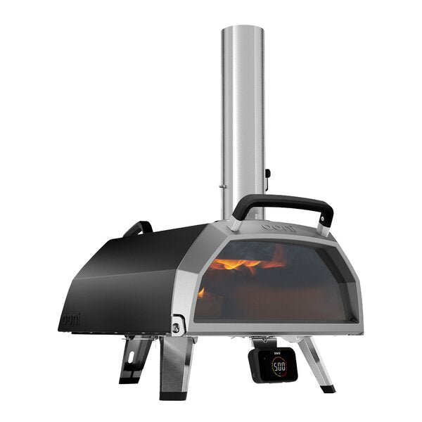 Karu 2 Pro pizzaovn vedfyrt/gass 16" svart