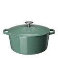 Støpejernsgryte 4,4L sea green