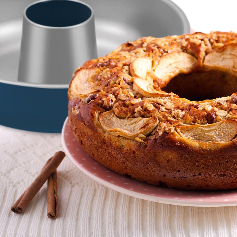 Xbake kakeform m/ kjegle 25 cm blå