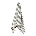 Everyday stripe håndkle 50x90 cm nordisk grønn