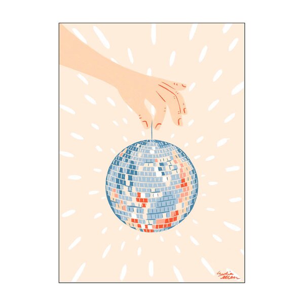 Lydia Ellen Design poster 30x40 cm disco