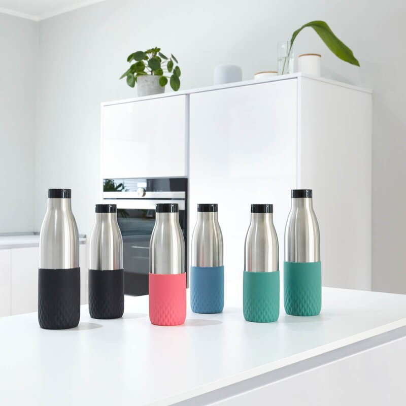 Bludrop drikkeflaske sleeve 0,5L svart