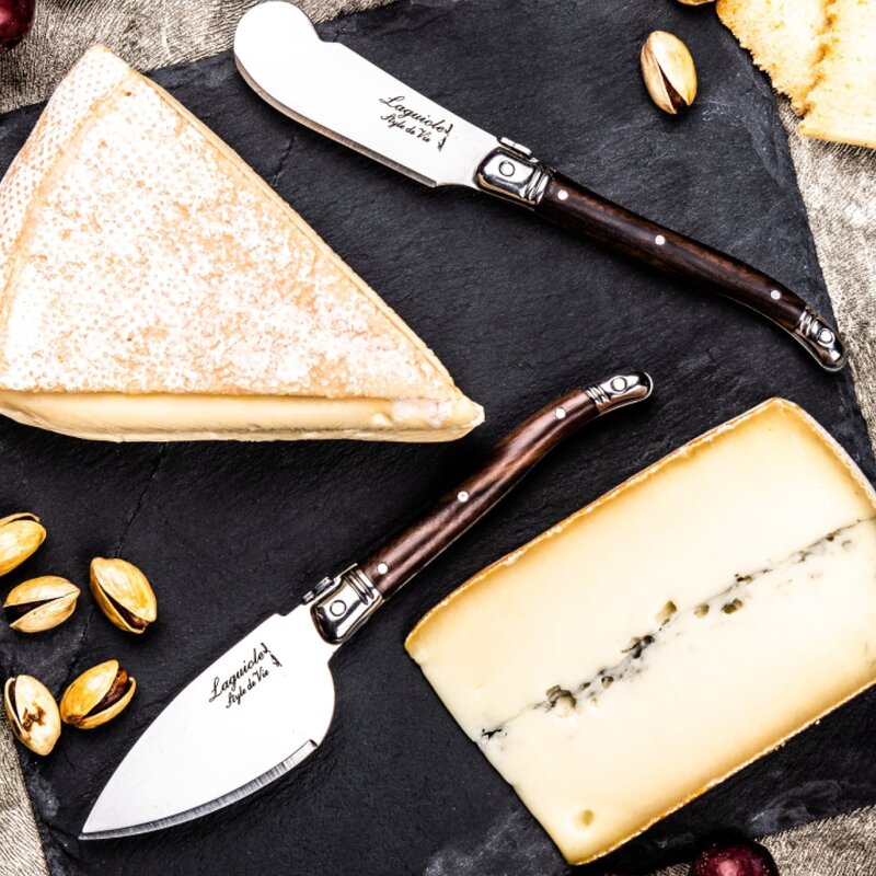 Ostekniver 3 stk dark wood