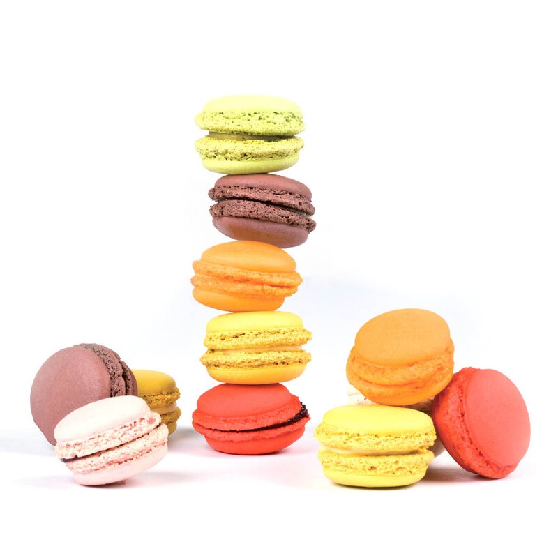 Macarons silikonmatte 24 stk 30x40 cm
